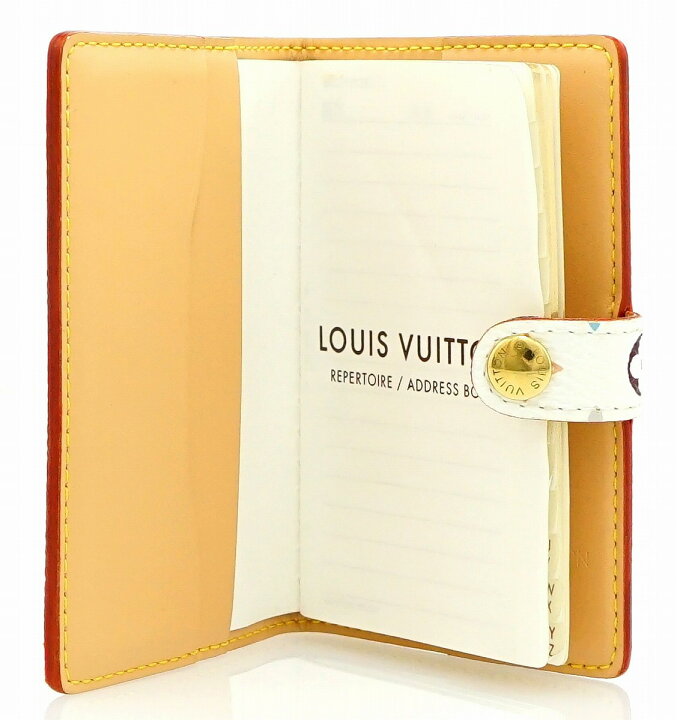 中古 ルイヴィトン 手帳カバー カルネ・ドゥバル ミニアジェンダ  