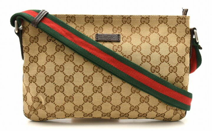 楽天市場】【バッグ】GUCCI グッチ GGキャンバス シェリーライン  