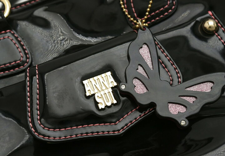 楽天市場】【バッグ】ANNA SUI アナ スイ アナスイ 2WAY ハンドバッグ 