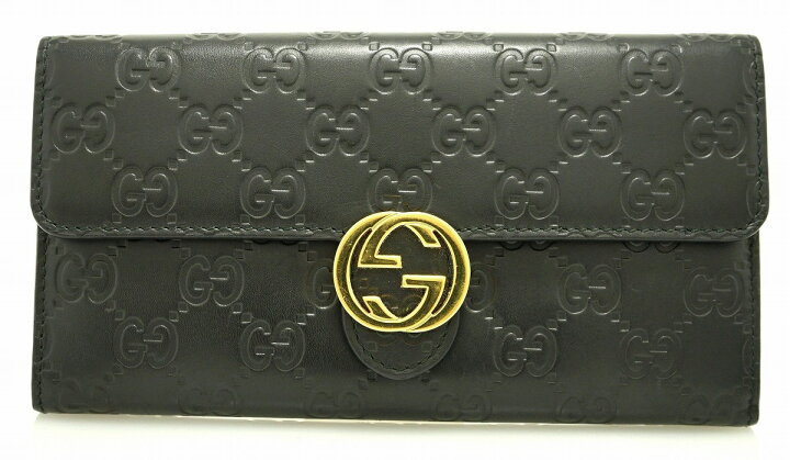 楽天市場】【財布】GUCCI グッチ インターロッキングG グッチシマ  