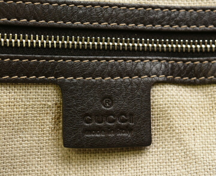 楽天市場】【バッグ】GUCCI グッチ GGキャンバス ホースビット 