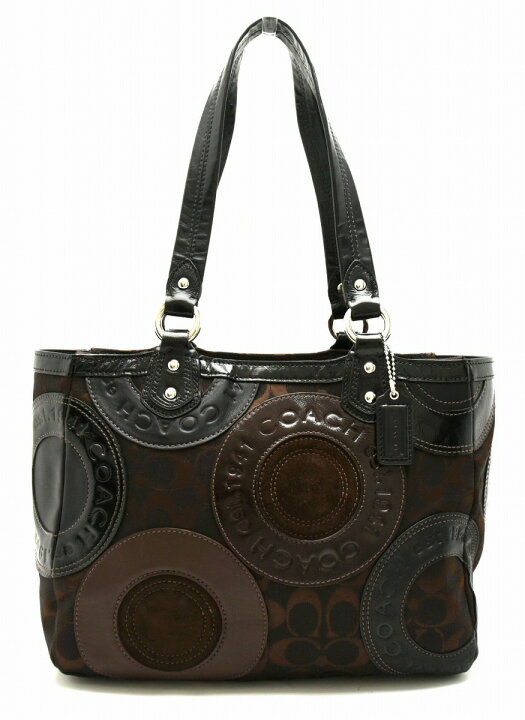 楽天市場】【バッグ】COACH コーチ パッチワーク EW トートバッグ 