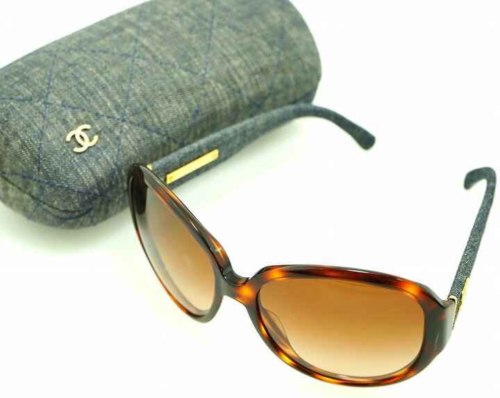 楽天市場】CHANEL シャネル サングラス デニム ロゴ ココマーク  