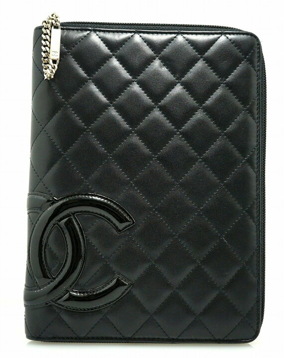 楽天市場】CHANEL シャネル カンボンライン ココマーク 手帳カバー  