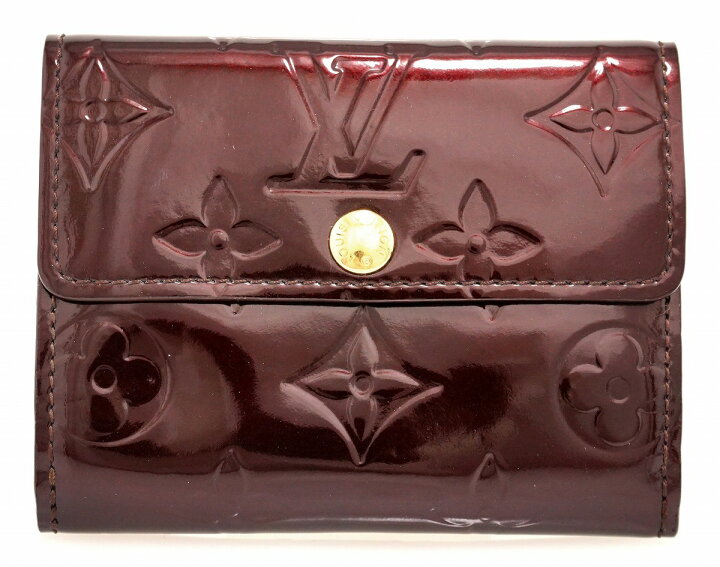 楽天市場】【財布】LOUIS VUITTON ルイ ヴィトン モノグラムヴェルニ  