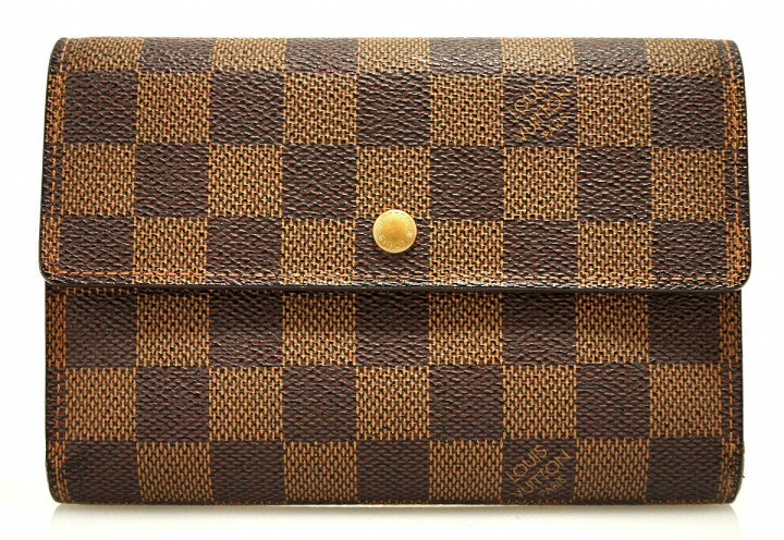 楽天市場】【財布】LOUIS VUITTON ルイ ヴィトン ダミエ ポルト  