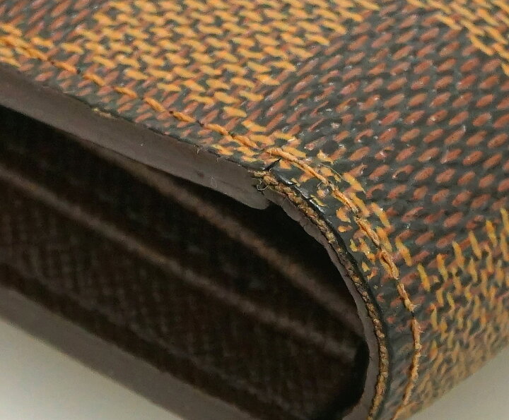 楽天市場】【財布】LOUIS VUITTON ルイ ヴィトン ダミエ ポルト  