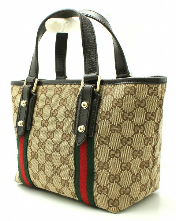 楽天市場】【バッグ】GUCCI グッチ GGキャンバス シェリーライン 