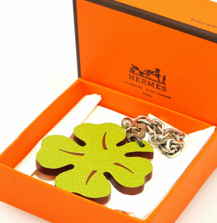 楽天市場】HERMES エルメス ラッキー4 クローバー モチーフ 四葉  