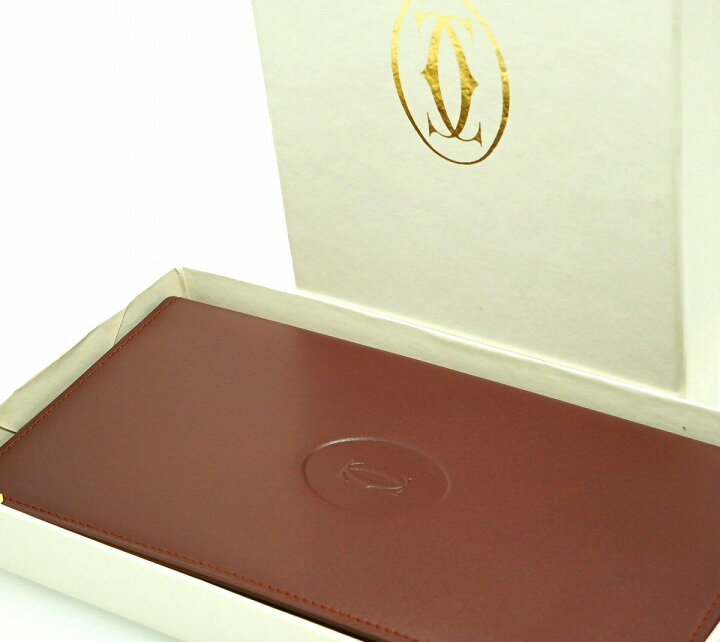 楽天市場】【未使用品】【財布】Cartier カルティエ マストライン 2  