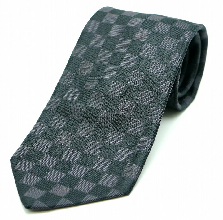 楽天市場】LOUIS VUITTON ルイ ヴィトン ネクタイ ダミエ グラフィット  