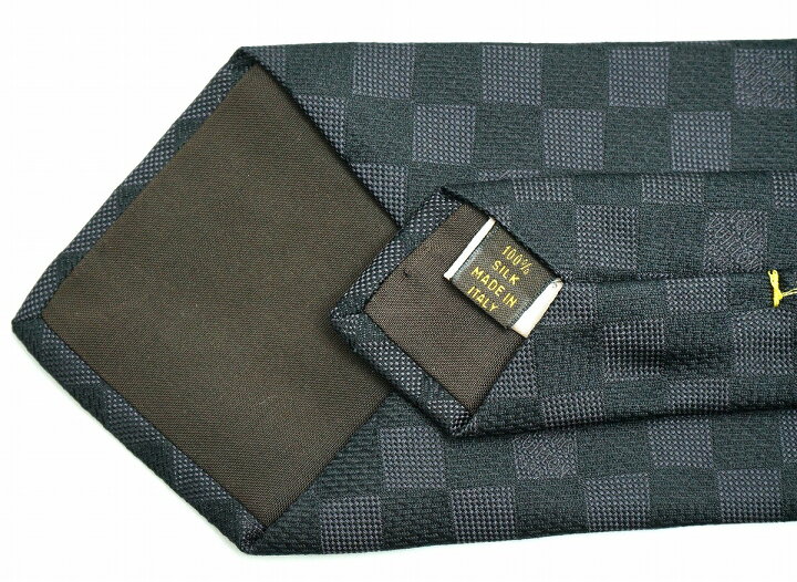 楽天市場】LOUIS VUITTON ルイ ヴィトン ネクタイ ダミエ グラフィット  