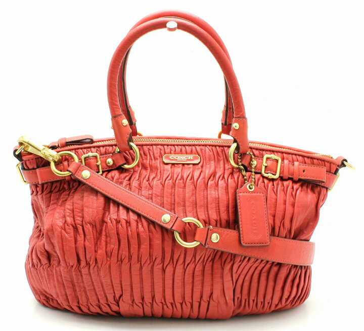 楽天市場】【バッグ】COACH コーチ レザー ハンドバッグ トートバッグ  