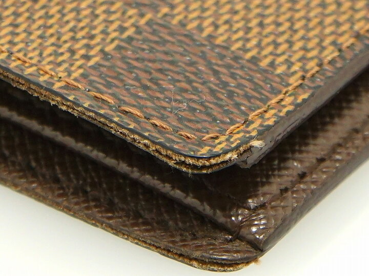 楽天市場】【財布】LOUIS VUITTON ルイ ヴィトン ダミエ ポルト ビエ 6 