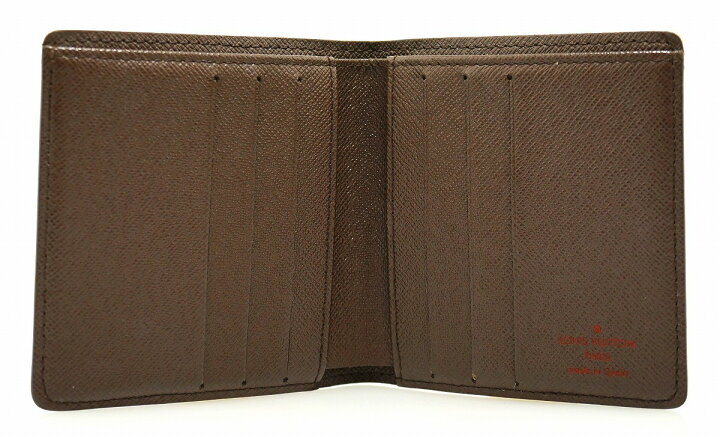 楽天市場】【財布】LOUIS VUITTON ルイ ヴィトン ダミエ ポルト ビエ 6  