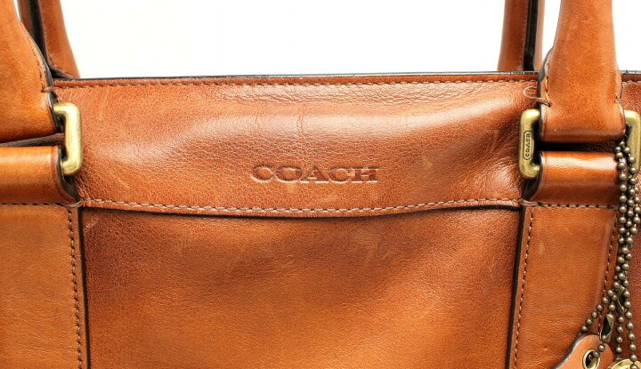 楽天市場】【バッグ】COACH コーチ ブリーカー レガシー レザー 