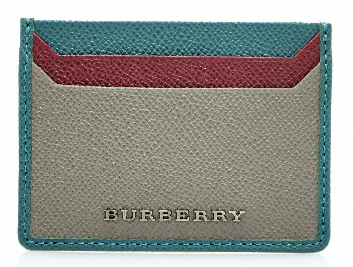 楽天市場】【新品未使用品】BURBERRY バーバリー レザー カードケース 