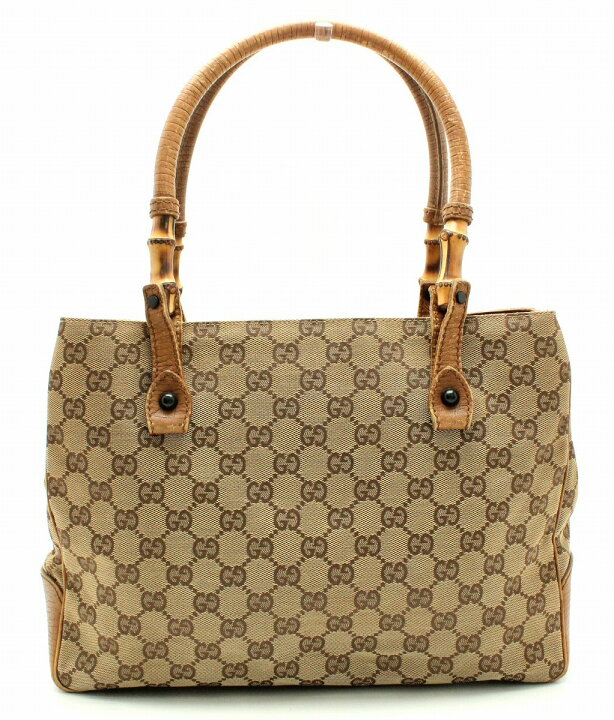 楽天市場】【バッグ】GUCCI グッチ バンブー GGキャンバス 