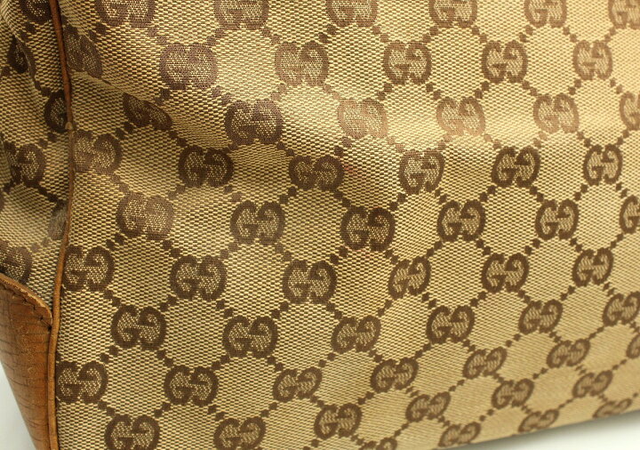 楽天市場】【バッグ】GUCCI グッチ バンブー GGキャンバス 