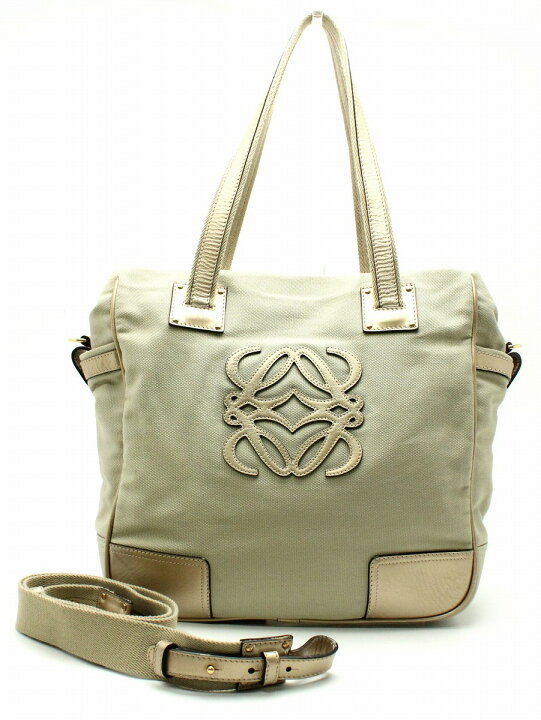 楽天市場】【バッグ】LOEWE ロエベ アナグラム 2WAY ハンドバッグ  