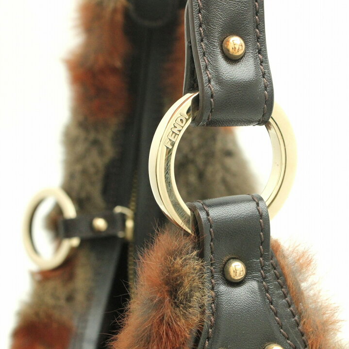 楽天市場】【バッグ】FENDI フェンディ ファー ラビット ショルダー  