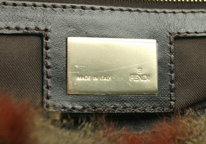 楽天市場】【バッグ】FENDI フェンディ ファー ラビット ショルダー  