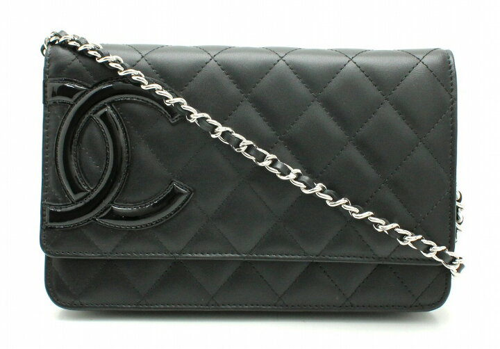 楽天市場】【バッグ】CHANEL シャネル カンボンライン チェーン  