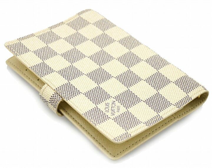 楽天市場】LOUIS VUITTON ルイ ヴィトン ダミエアズール アジェンダPM 