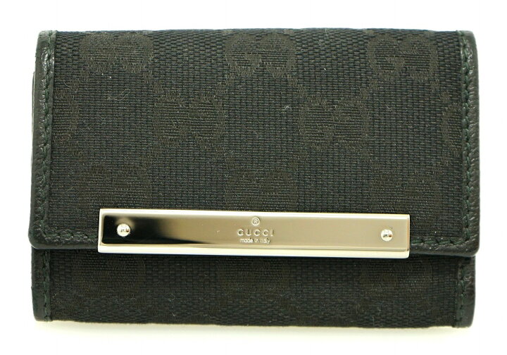 楽天市場】GUCCI グッチ GGキャンバス ロゴプレート 6連キーケース  