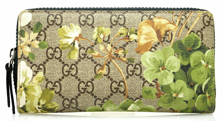 楽天市場】【財布】GUCCI グッチ GGブルームス GGスプリーム フラワー  