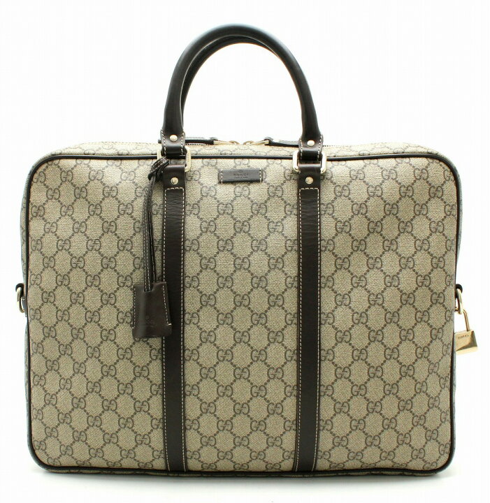 楽天市場】【バッグ】GUCCI グッチ GGスプリーム ビジネスバッグ 書類  