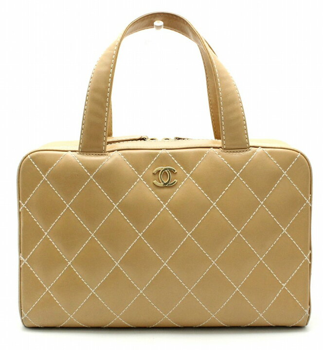 楽天市場】【バッグ】CHANEL シャネル ワイルドステッチ ハンドバッグ  