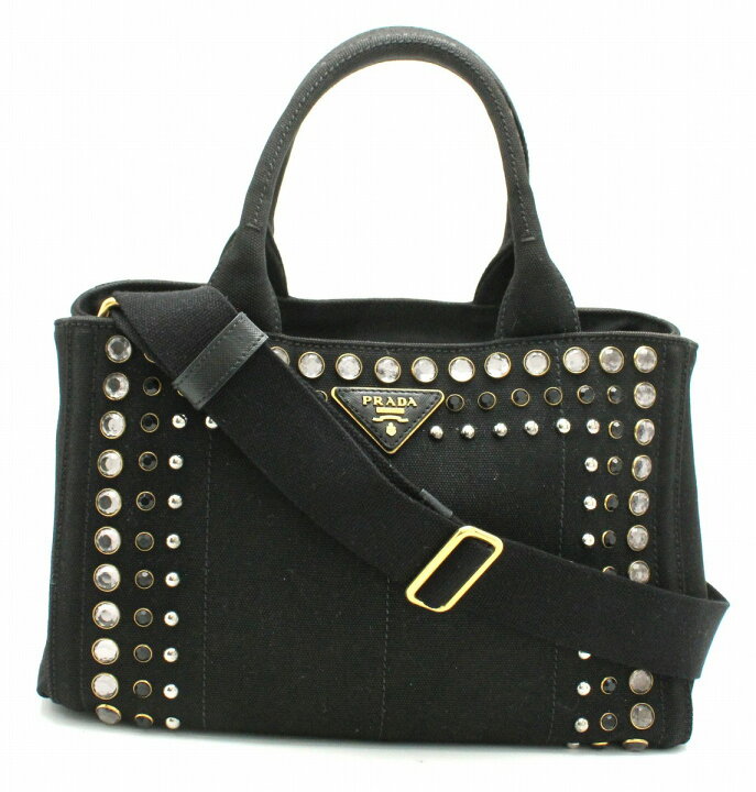 楽天市場】【バッグ】PRADA プラダ CANAPA カナパ トートバッグ  