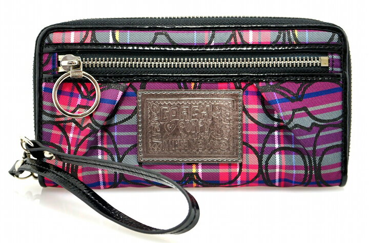 楽天市場】【財布】COACH コーチ ポピー ウォレット リストレット  