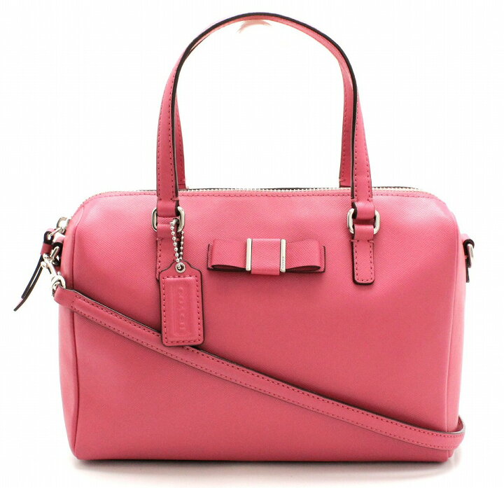 楽天市場】【バッグ】COACH コーチ 2WAY リボンモチーフ ハンドバッグ  