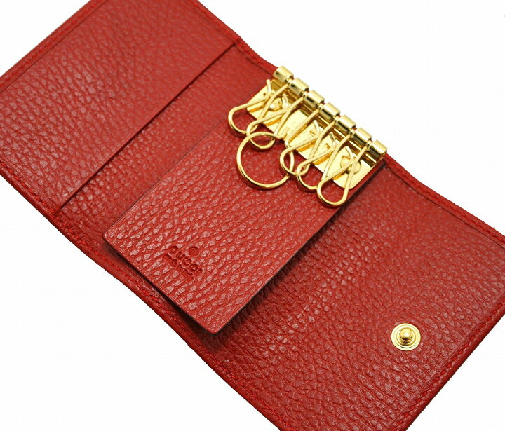 楽天市場】【新品未使用品】GUCCI グッチ ダブルG ロゴ 6連キーケース  