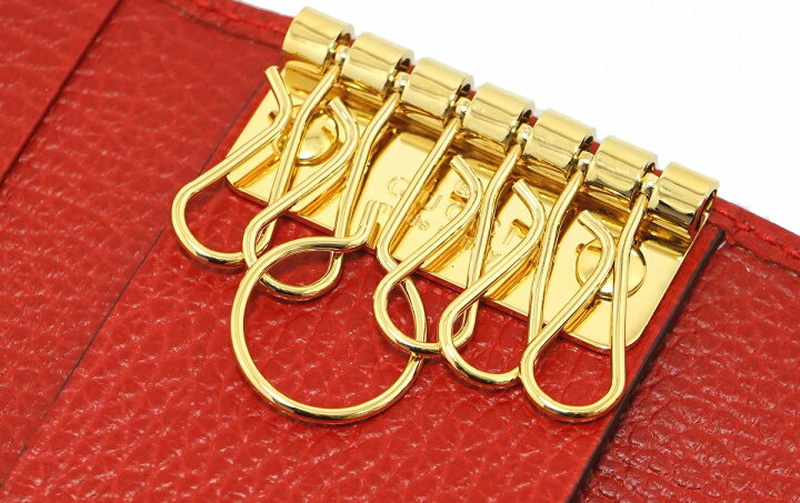 楽天市場】【新品未使用品】GUCCI グッチ ダブルG ロゴ 6連キーケース 