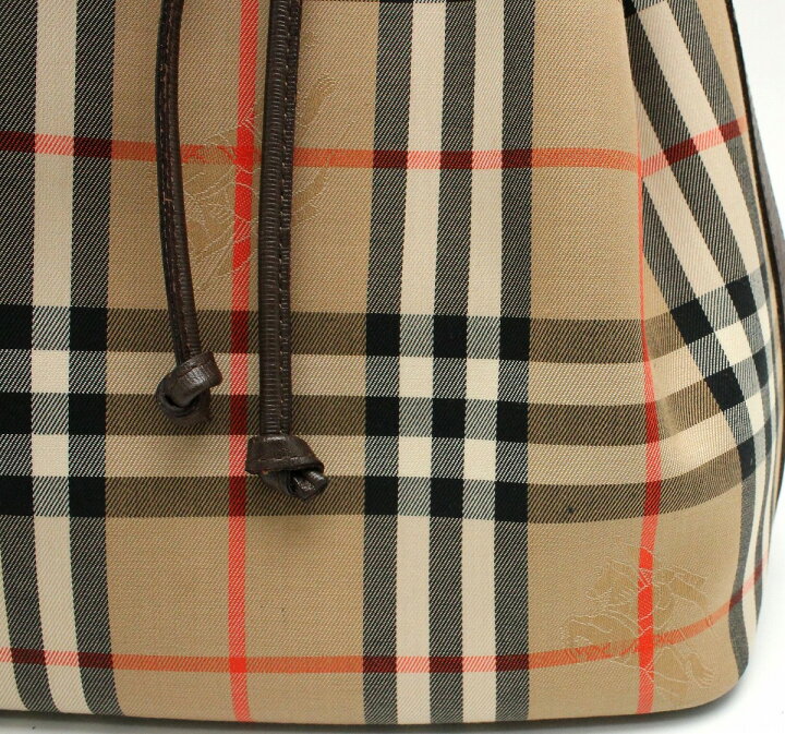 楽天市場】【バッグ】BURBERRY バーバリー ショルダーバッグ 巾着 