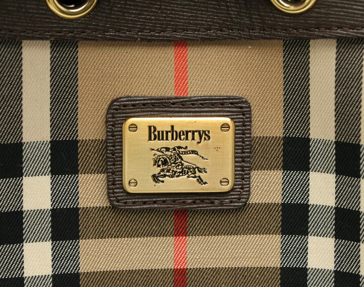 楽天市場】【バッグ】BURBERRY バーバリー ショルダーバッグ 巾着 