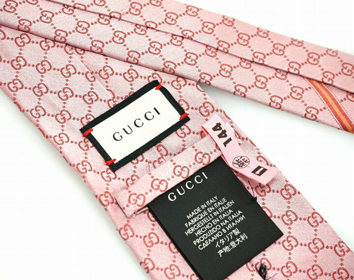 楽天市場】【アパレル】GUCCI グッチ ネクタイ GG柄 GGロゴ シルク100  