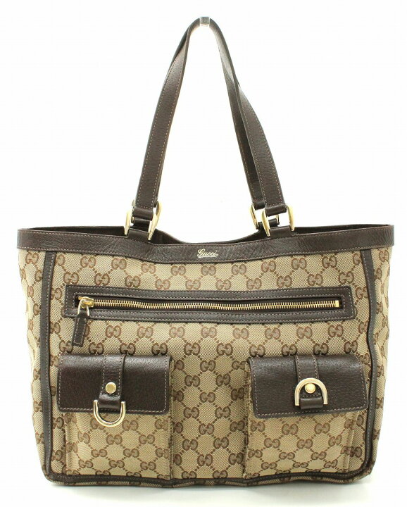 楽天市場】【バッグ】GUCCI グッチ GGキャンバス ハンドバッグ トート  