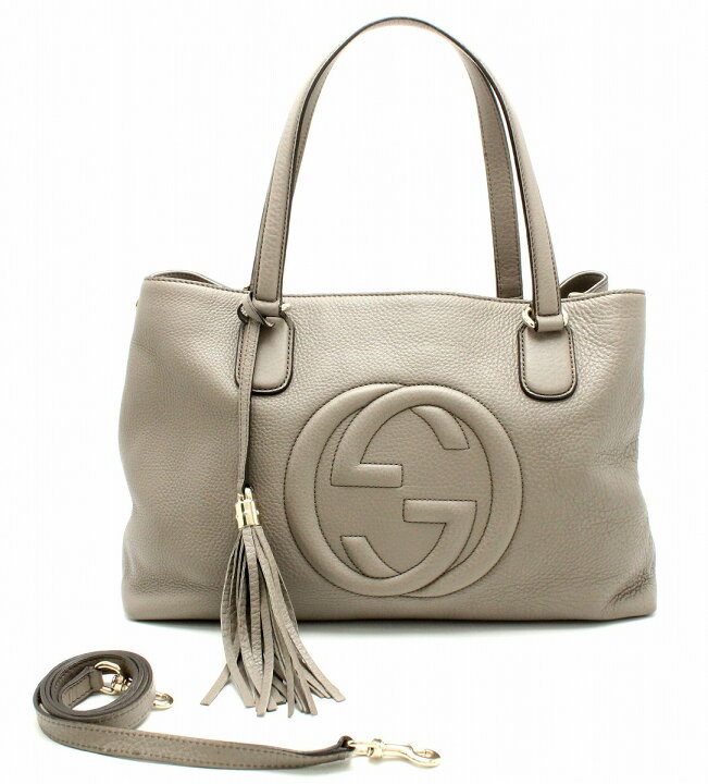 楽天市場】【バッグ】GUCCI グッチ ソーホー レザー ワーキング トート 