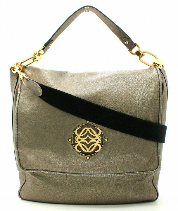 楽天市場】【バッグ】LOEWE ロエベ アナグラム レザー 2WAY ショルダー 
