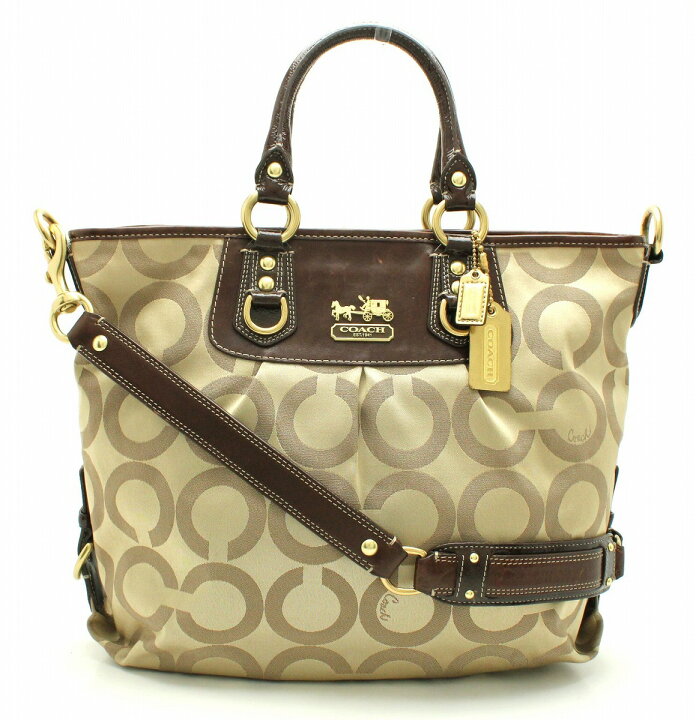 楽天市場】【バッグ】COACH コーチ マディソン オプアート ジュリアン  