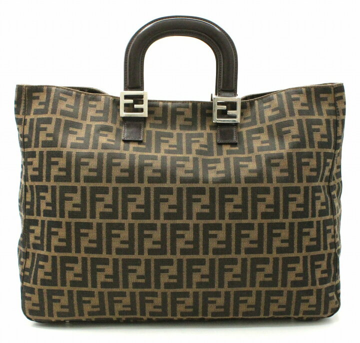 楽天市場】【バッグ】FENDI フェンディ ズッカ柄 トートバッグ 