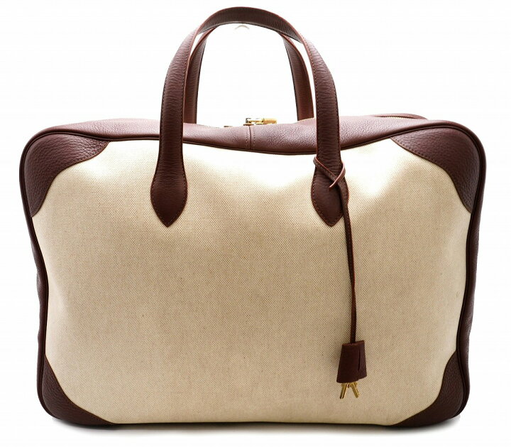 楽天市場】【バッグ】HERMES エルメス ヴィクトリア50 ビクトリア50  