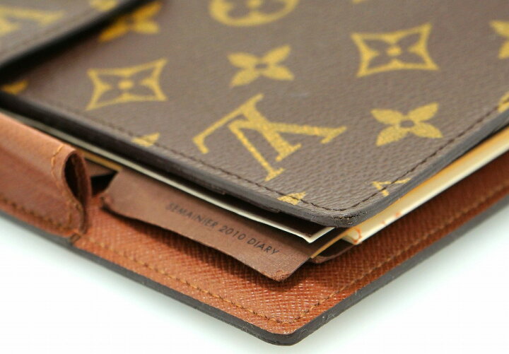 楽天市場】LOUIS VUITTON ルイ ヴィトン モノグラム アジェンダGM 手帳 