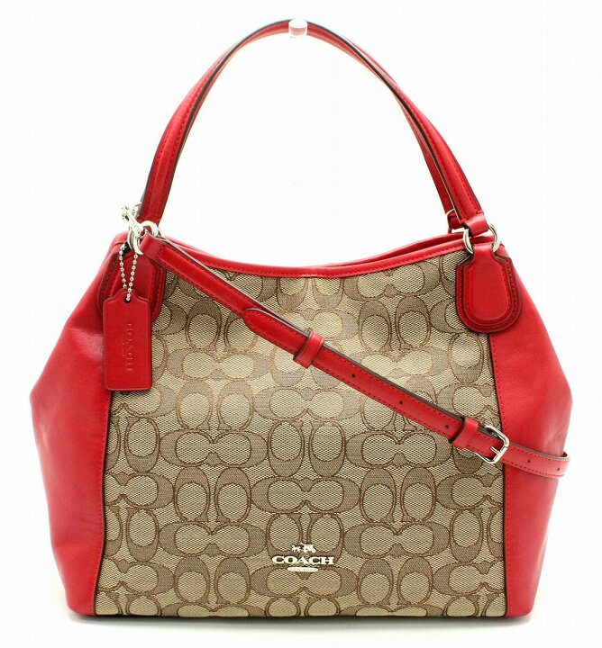 楽天市場】【バッグ】COACH コーチ シグネチャー ハンドバッグ 2WAY 
