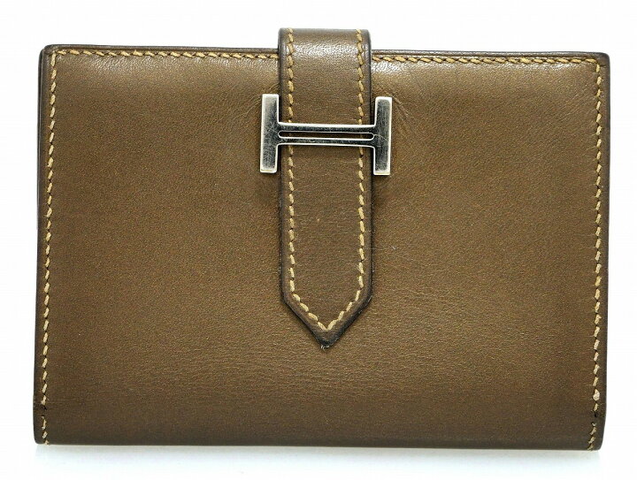 楽天市場】【財布】HERMES エルメス ベアン カードケース 名刺入れ 