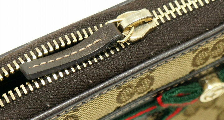 楽天市場】【財布】GUCCI グッチ GGキャンバス ラウンドファスナー 長 